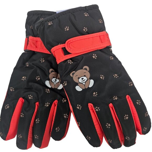 Kids Ski Winter Gloves, Multiple Colors, One Size 9" Long - Picture 8 of 11